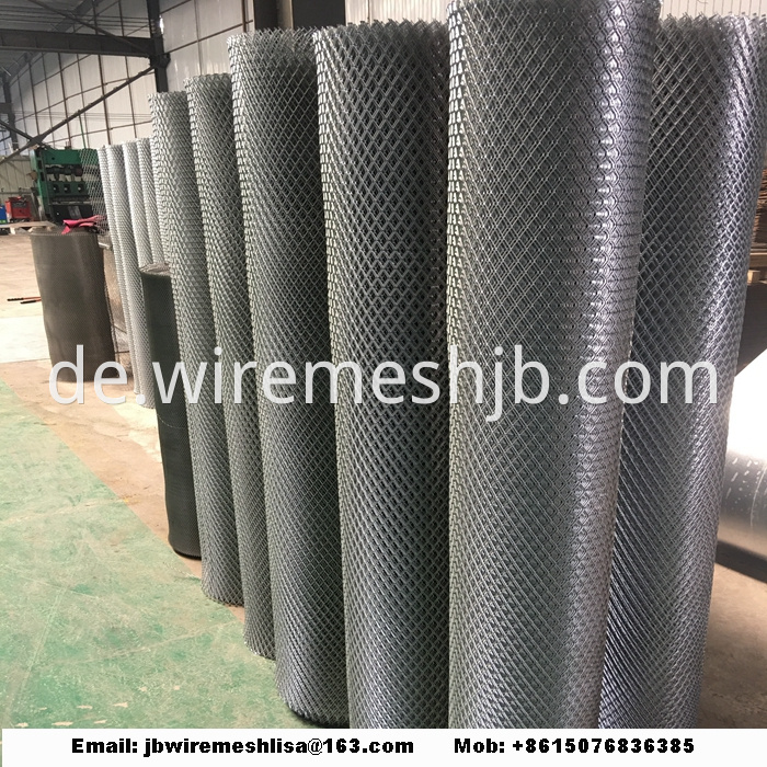 Powder Coated And Galvanized Expanded Steel Mesh